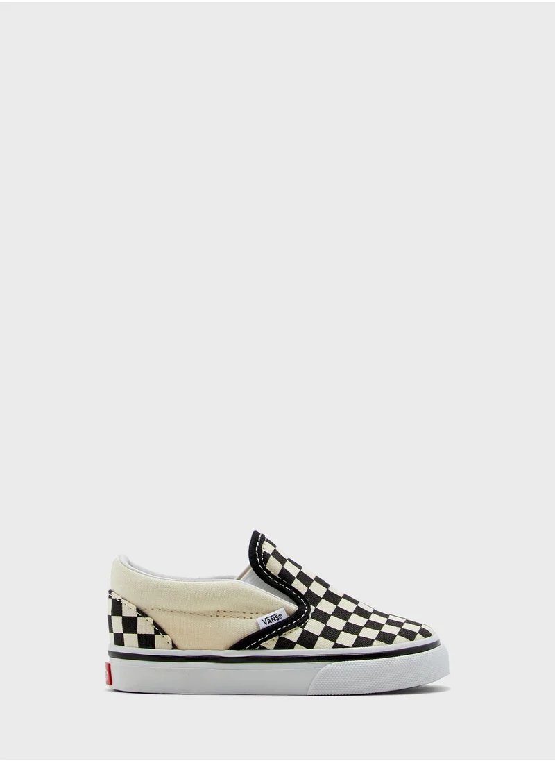 VANS Infant Checkerboard Classic Slip-Ons