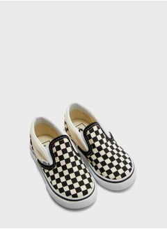 VANS Infant Checkerboard Classic Slip-Ons  - Image 3