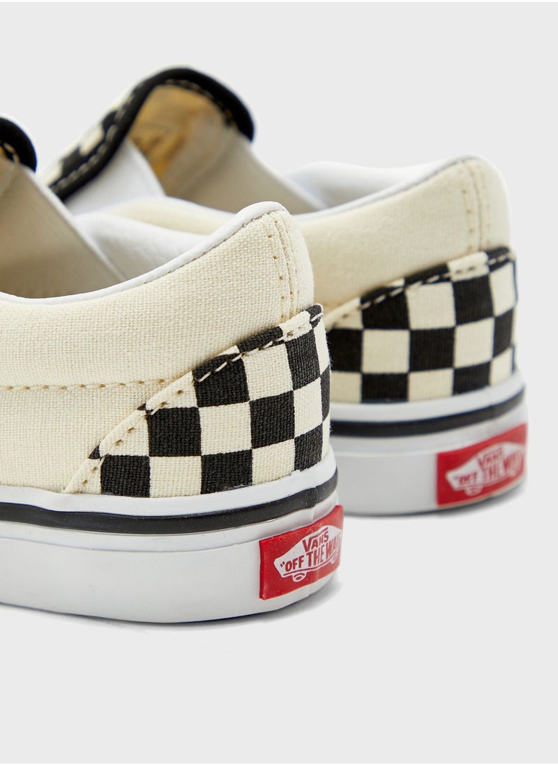 VANS Infant Checkerboard Classic Slip-Ons  - Image 5