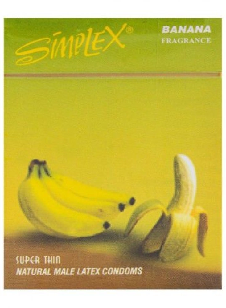 Simplex 3 PACKS OF 3 PIECES OF SIMPLEX CONDOM SET OF SIMLEX BANANA - Image 2