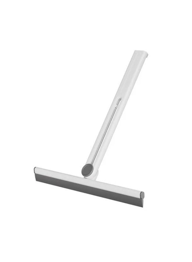 Rotating  Silicone Window Squeegee – Double Line T-Shaped Glass Cleaner with Soft Rubber for Bathroom, Car, and Home Windows - Image 1