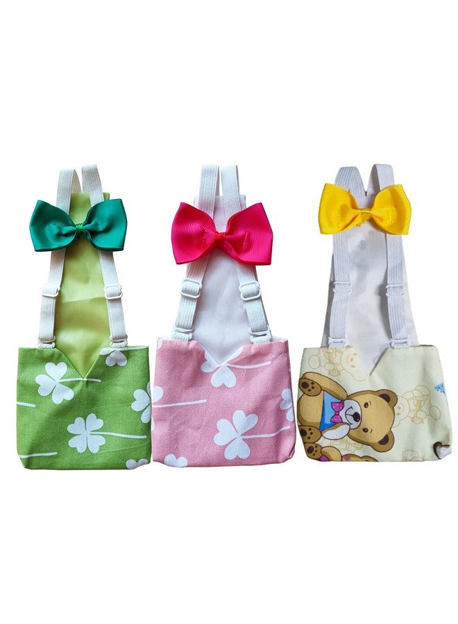 PIEITI 3 Pcs Chicken Diapers (M), Duck Diapers for Real Ducks Hens, Waterproof and Adjustable, Chicken Accessories Poultry - Image 1