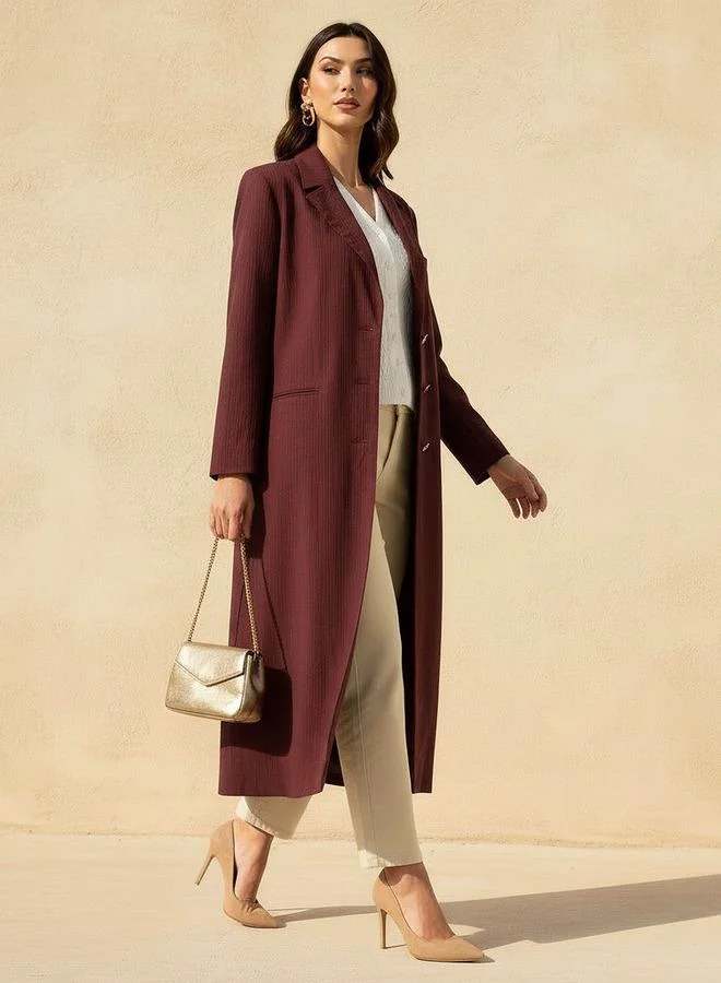 ايكونيك معطف أيقوني عادي بجيوب