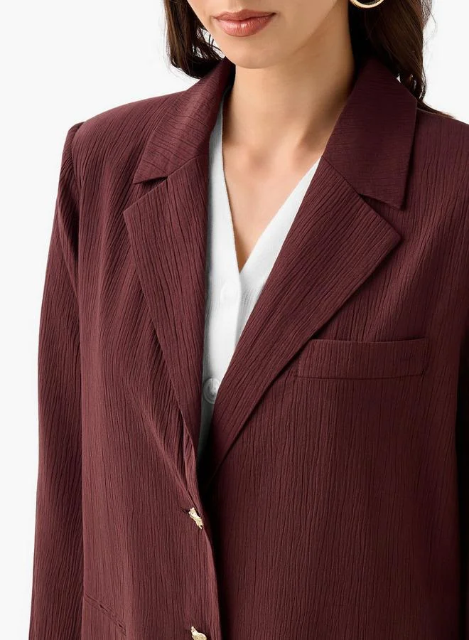 Iconic  Iconic Regular Coat with Pocket for Women | Best Price UAE