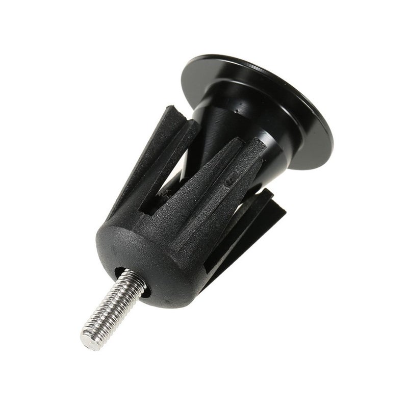 WAKE Bar End Plugs Handlebar End Caps Bike Handlebar Plugs for Most Bicycle, Mountain Bike, Road Bike, MTB, BMX (2 Counts, Rubber Sponge Aluminum, Black/Red/Gold/Blue/Gray) (Black) - Image 5