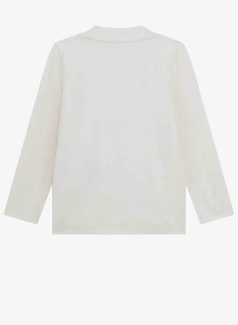 GUESS Kids Slogan Crew neck T-Shirt - Image 2