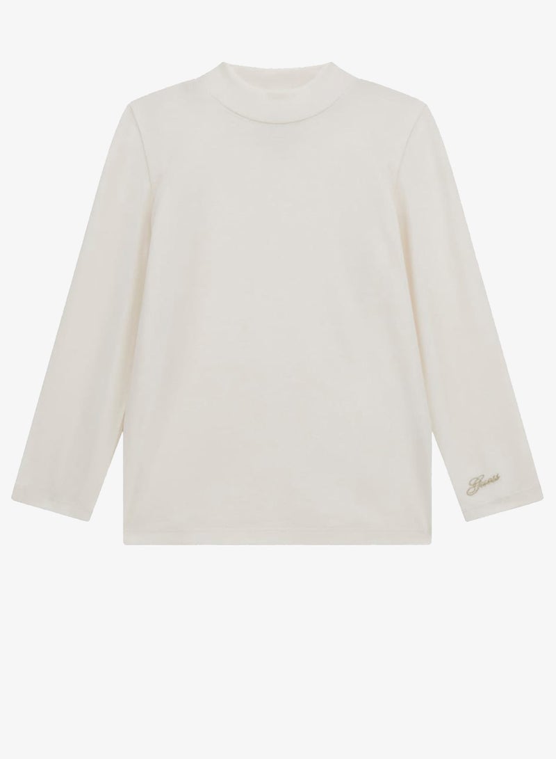 GUESS Kids Slogan Crew neck T-Shirt - Image 1