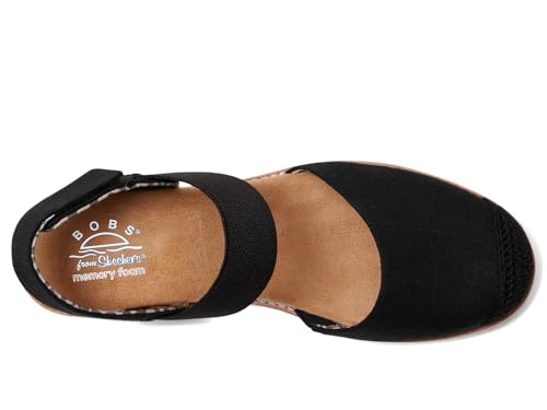 Skechers Women's Desert KISS-Sun Shining Ballet Flat, Black, 8 - Image 2