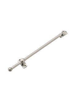 BRASK BRASK Brass Steel Rod Latch Chrome Polish 8 Inches 200 MM Pack of 2  - Image 1