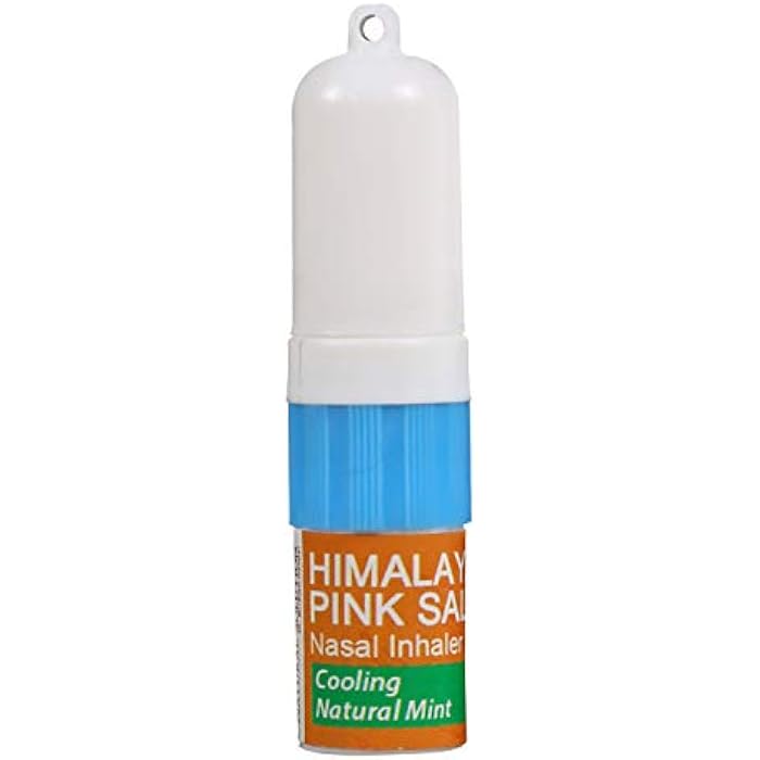 Natural Solution Himalayan Pink Salt Nasal Inhaler Aromatherapy with Natural Essential Oils, Cleans The Respiratory System, Relief Breathing Congestion, -3 Pack - Image 5