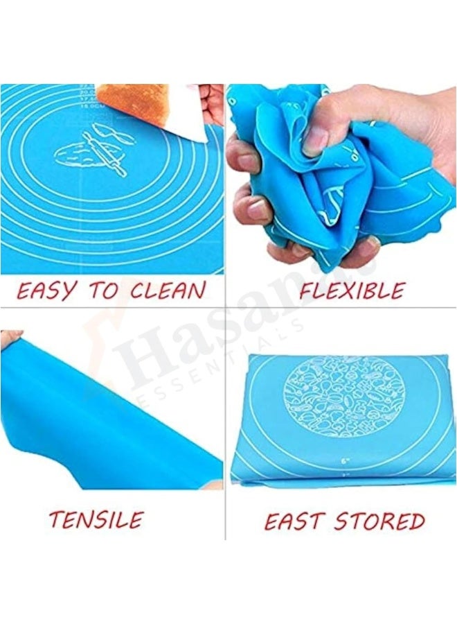 HASANAT ESSENTIALS Essentials Silicone Kneading & Baking Mat - Image 2