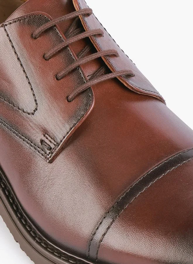 Duchini BROWN Men Lace-Up Derby Shoes for Men | Best Price UAE