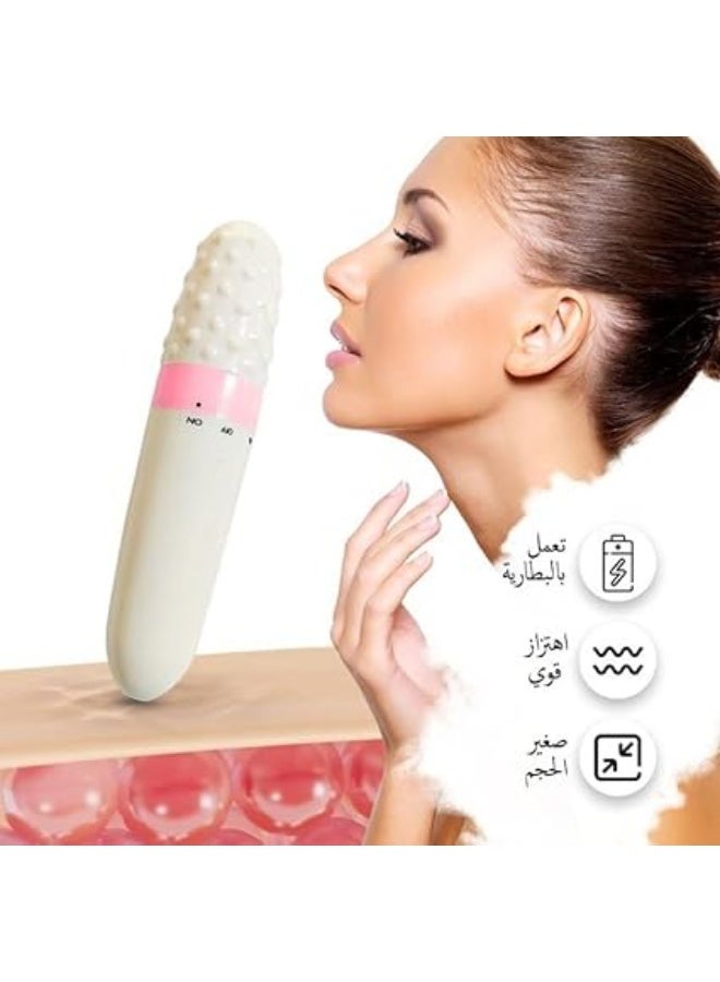 عصا العناية بالبشرة للوجه، أداة اهتزاز خفيفة الوزن للاستخدام اليومي اللطيف للتجميل سهلة الحمل للعناية الشخصية - Image 2