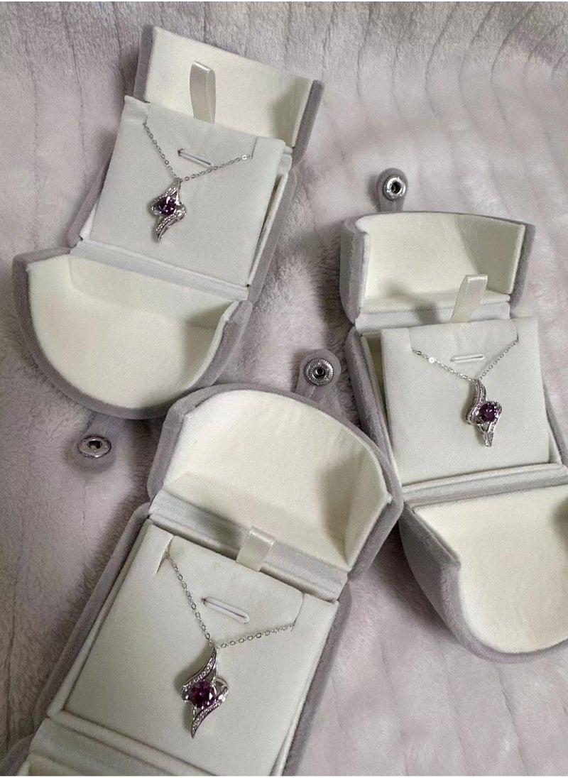 SYNSYB - SYNSYB 925 Sterling Silver Pendent Necklace for Women Gift  Jewelry with Gift Box - Image 1