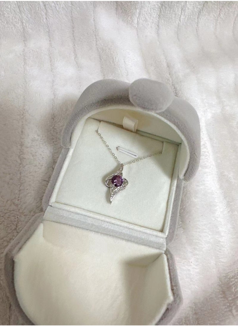 SYNSYB - SYNSYB 925 Sterling Silver Pendent Necklace for Women Gift  Jewelry with Gift Box - Image 1