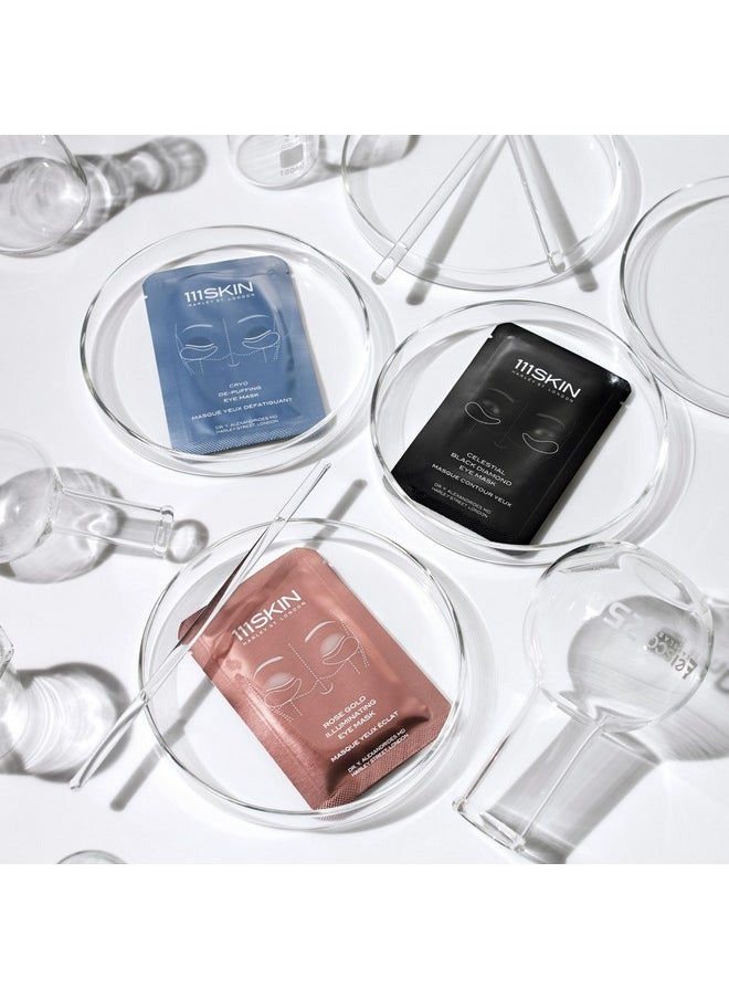 111SKIN 111SKIN Cryo De-Puffing Eye Mask, Hydrating Under Eye Patches for Puffy Eyes & Dark Circles with Seaweed Extract, Vit E & Peptide Complex, Nourishing Formula for Fine Lines & Puffiness, 8 Pairs, Blue  - Image 4