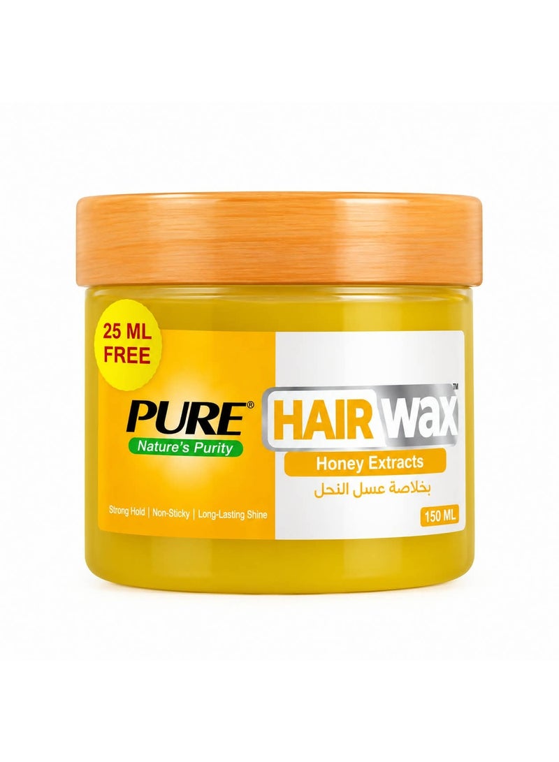 Pure Honey Hair Wax (Creamy Jelly) – 125ml + 25ml Free