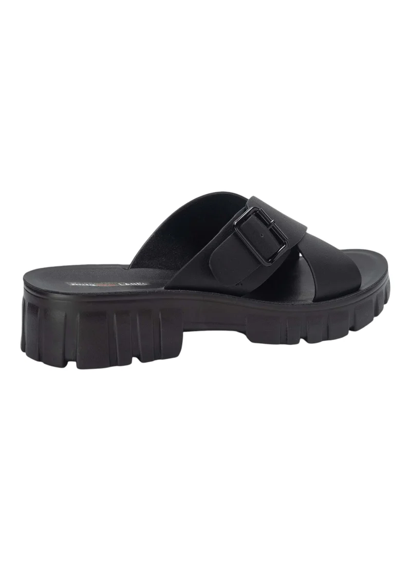 Bata  Bata Red Label Casual Flat Slip On Sandals for Women | Best Price UAE