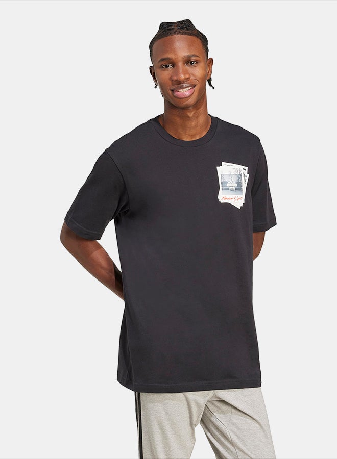Adidas Memories Of Sport Graphic T-Shirt - Image 3