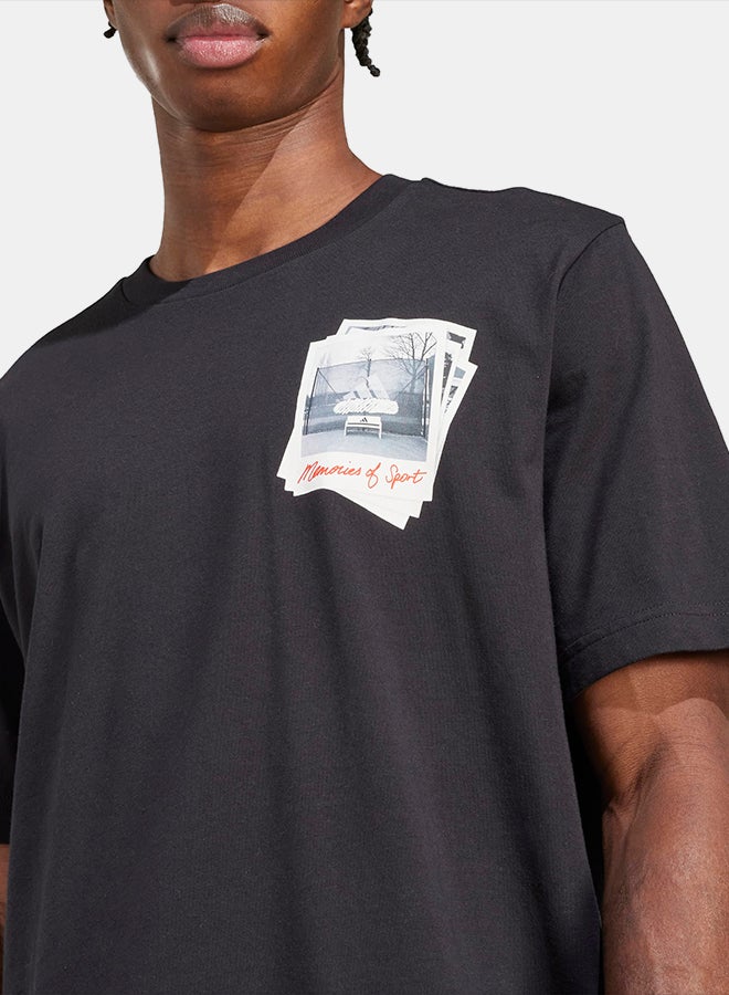 Adidas Memories Of Sport Graphic T-Shirt - Image 4