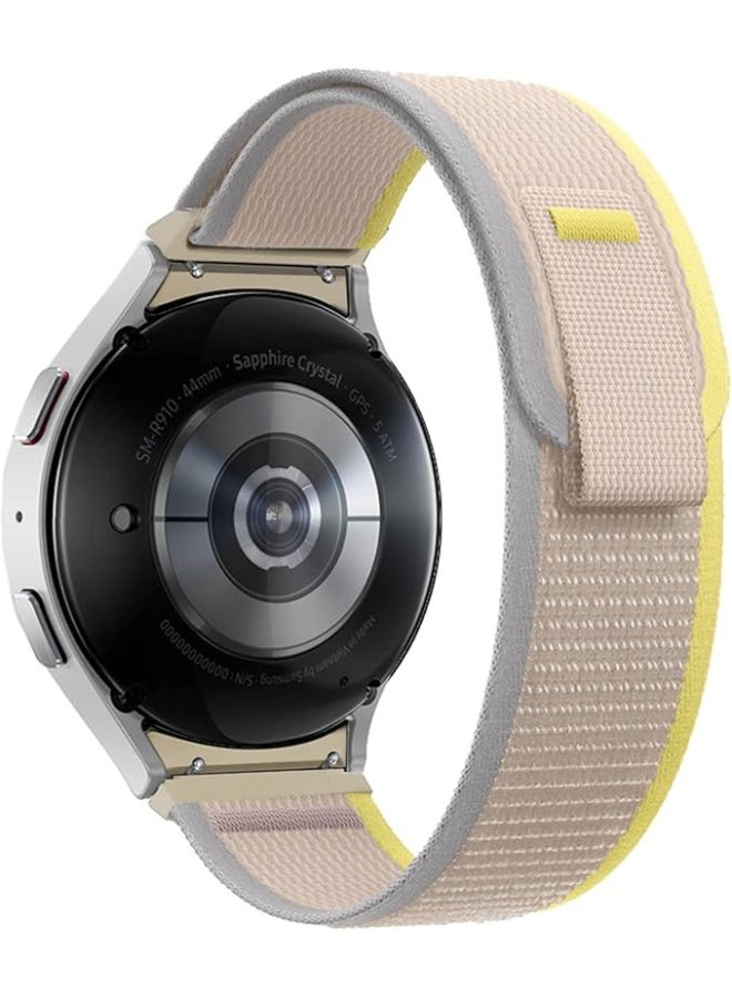 Alpine Loop Band Sport Nylon 20mm Compatible with Samsung Galaxy Watch 7/6/5/4 (40mm 44mm), Galaxy Watch 5 Pro (45mm), Galaxy Watch S2 Classic/Active 2 (40mm 44mm), Amazfit GTS 2/2e/3/3 Pro/4, GTS Mini Series (2/3/4 Mini), Bip 3 Pro – Adjustable Durable Replacement Strap for Men and Women - Image 1