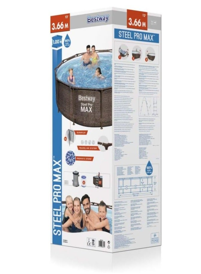 Bestway Steel ProMax Pool Set 366X100cm 56709