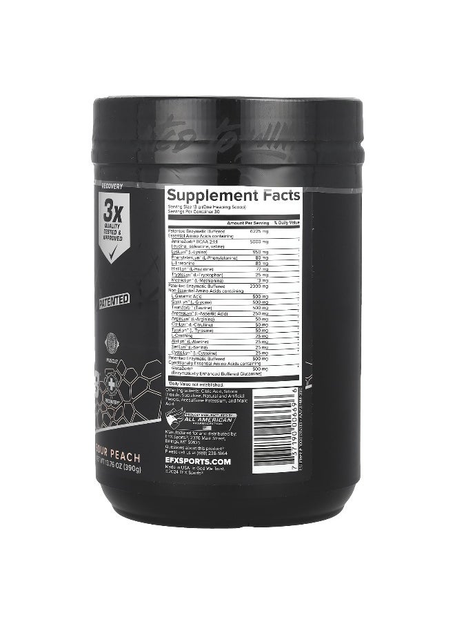 EFX SPORTS EFX Sports, AminoZorb® Elite 21, Sour Peach, 13.76 oz (390 g)  - Image 2