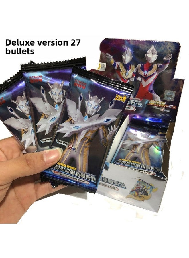 إصدار البطاقة الأصلي Play Classic Deluxe Glory Edition Guangyao Edition 9th Play Gel Pen Miracle Legend Card-اللون: Ultra Hero Emblem الجزء 3 [صندوق كامل من 9 صناديق] - Image 3