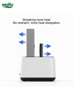 BURAQ Blueendless 2.5 / 3.5 inch SATA USB 3.0 2 Bay Hard Drive Dock (AU Plug)  - Image 5