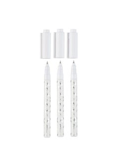 Erin Condren 3Pack Fine Tip Wet Erase Markers White Ink Compatible With Colorful Snapin Dashboards Wall Organizers And Colorful Interchangeable Planner Covers  - Image 4