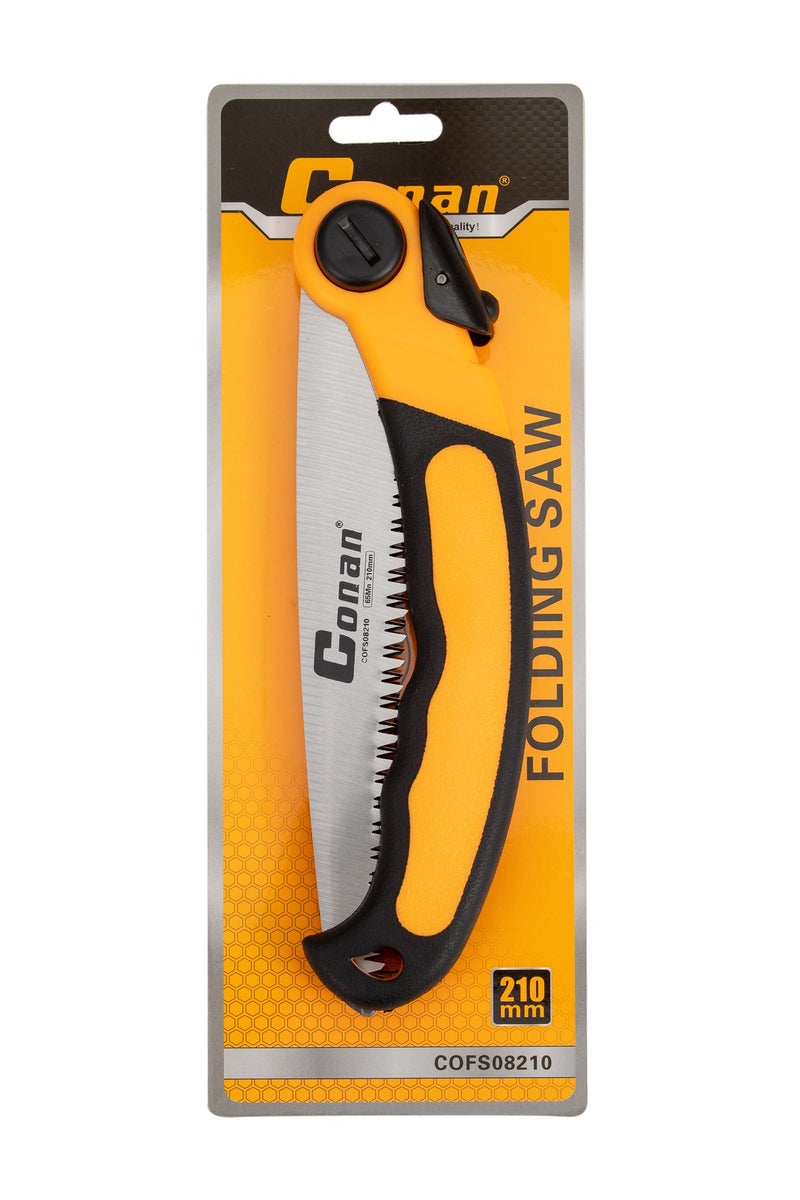 Conan 210mm Folding Hand Saw with Safety Lock and Comfort Grip – COFS08210 - Image 2