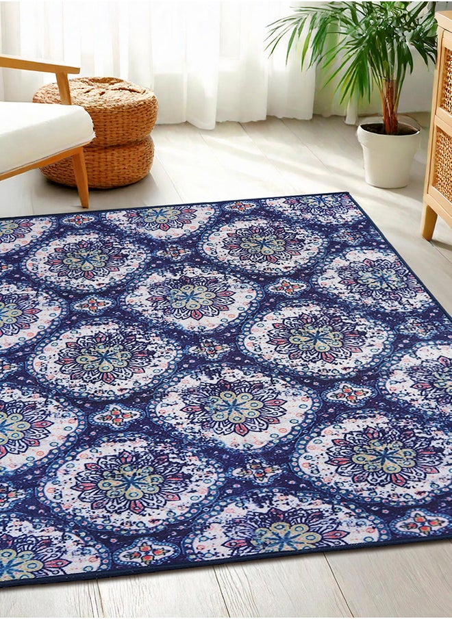 Status Contract 3D Printed Perfect Rugs for Living Area with Anti Skid Backing, 152 X 213 Cm  - Image 1