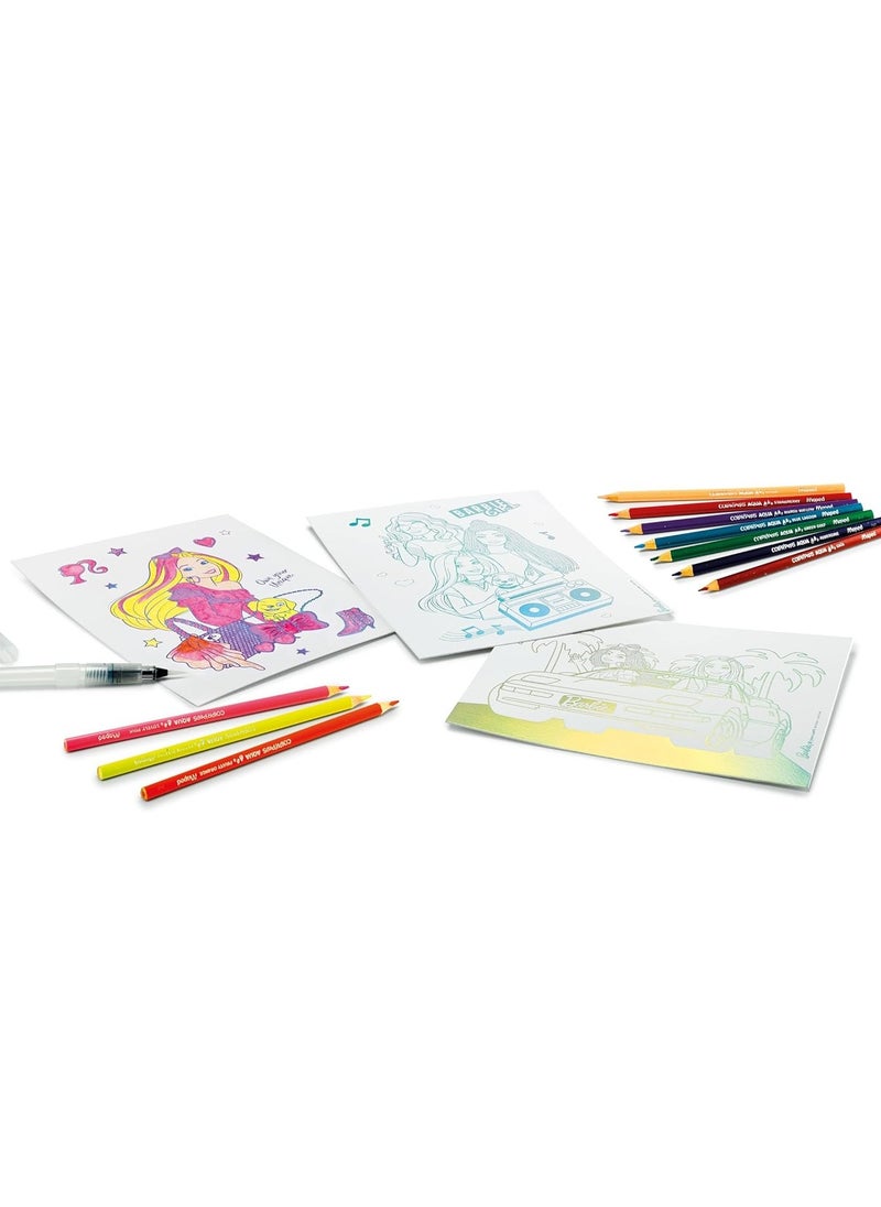 Barbie Aqua Art Watercolour Activity for Children