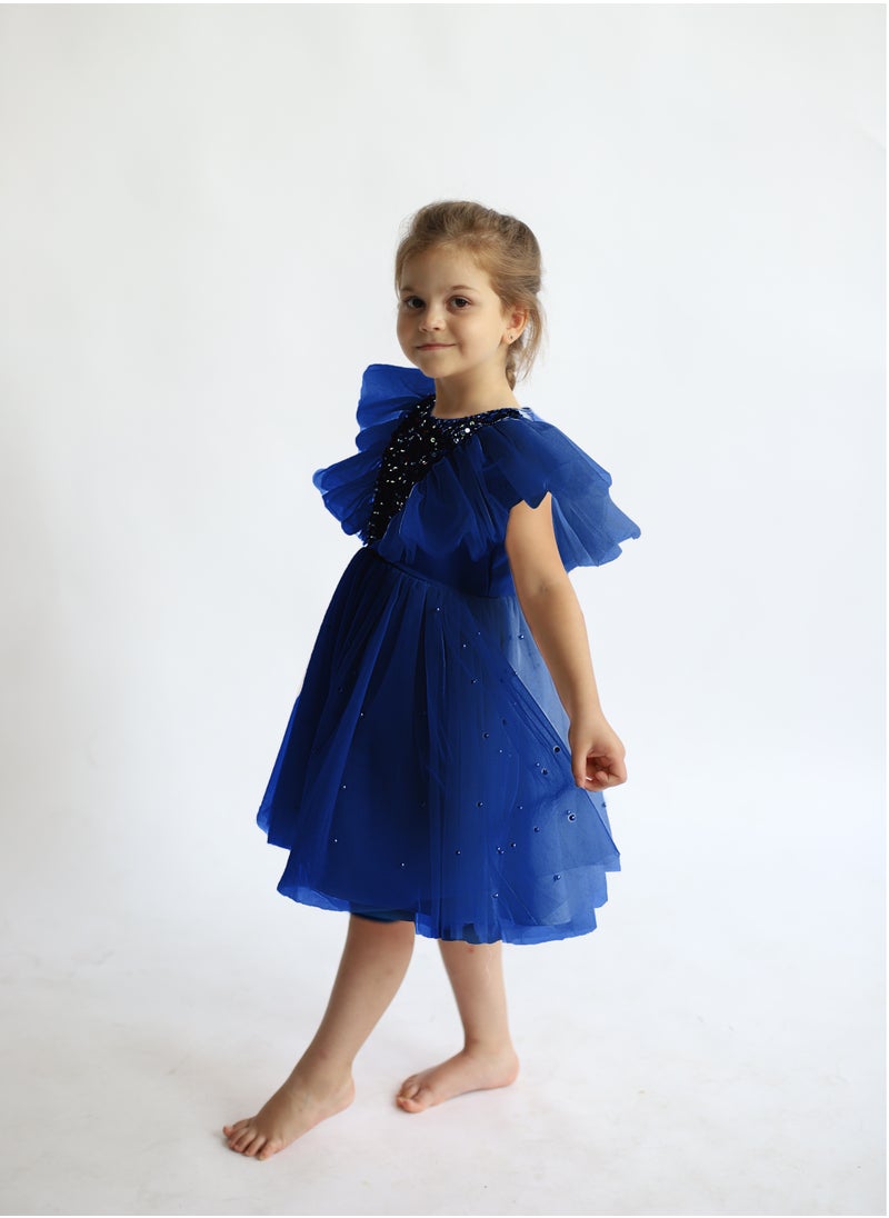 Butterfly Sequined Navy Blue Dress - pzsku/Z1BE889E705FB26CED92EZ/45/_/1700333961/69758e5e-0b6b-49de-8013-6ac8363cdc37