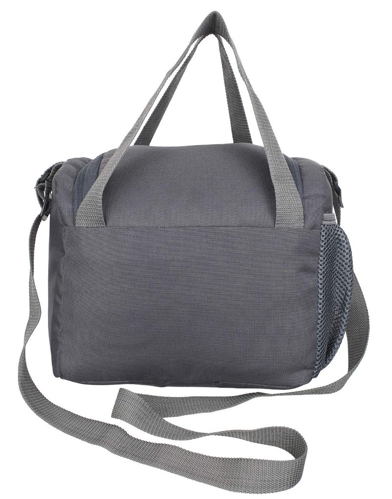 ROZEN Lunch Tiffin Bag roz-303 Grey for School Office Picnic - Image 3