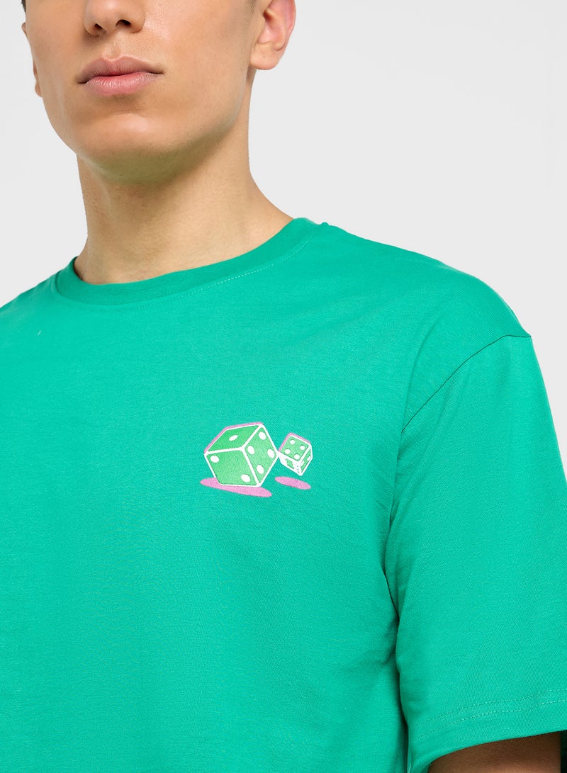 Seventy Five Oversized Graphic Tee - Image 3