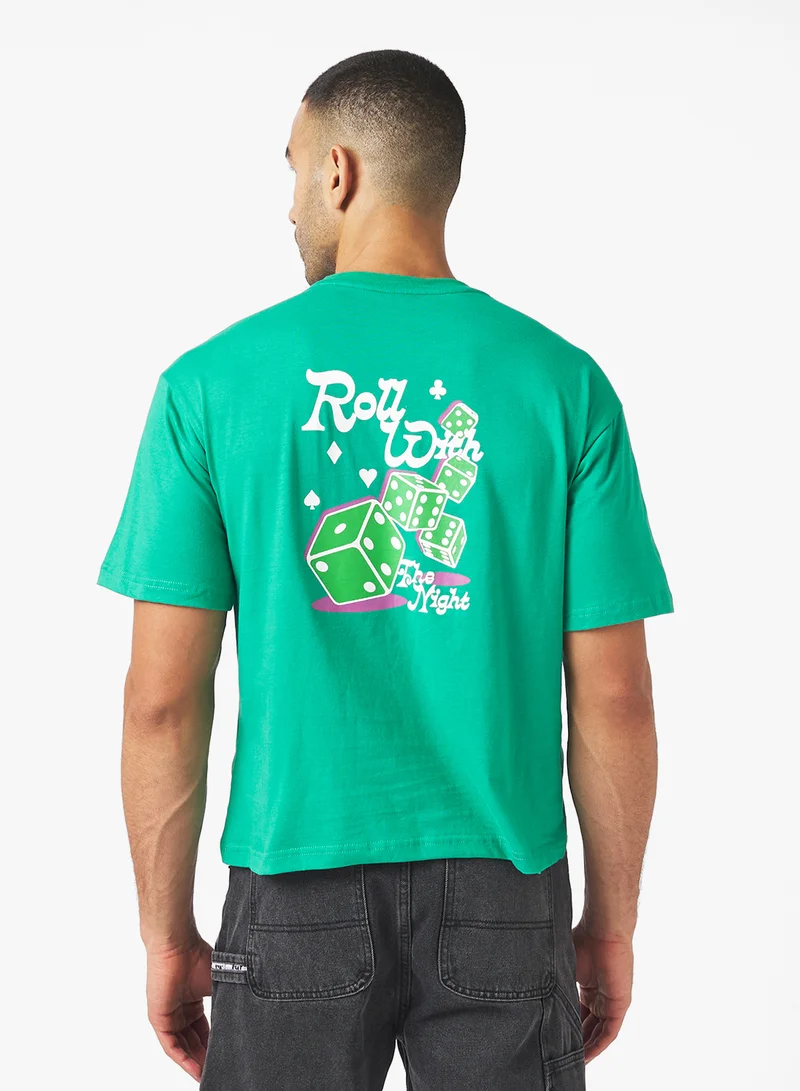 Seventy Five Oversized Graphic Tee