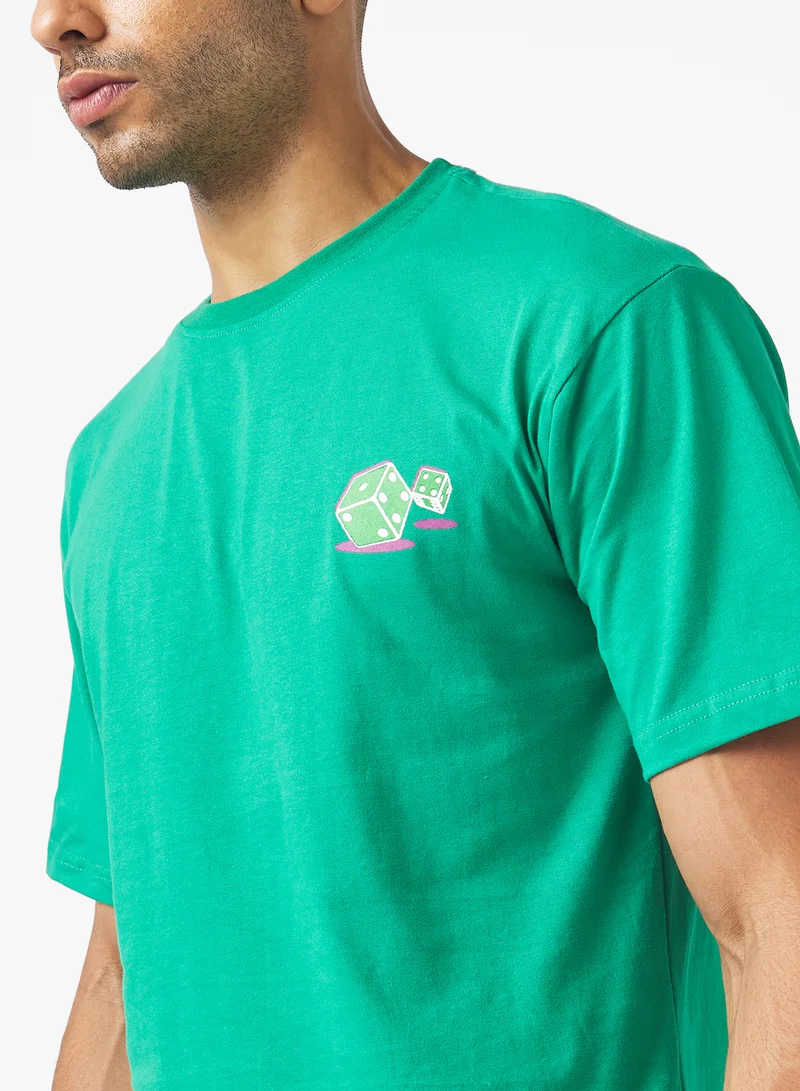 Seventy Five Oversized Graphic Tee
