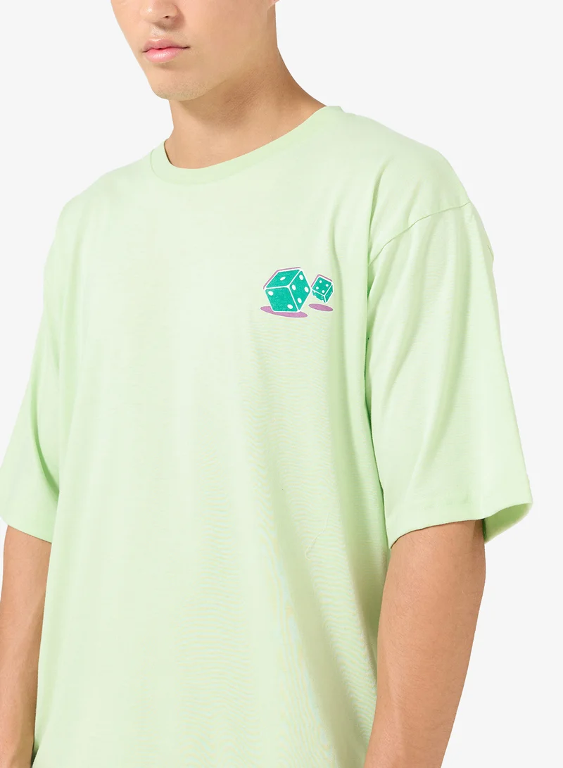 Seventy Five Oversized Graphic Tee