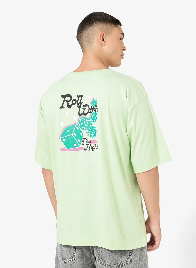 Seventy Five Oversized Graphic Tee