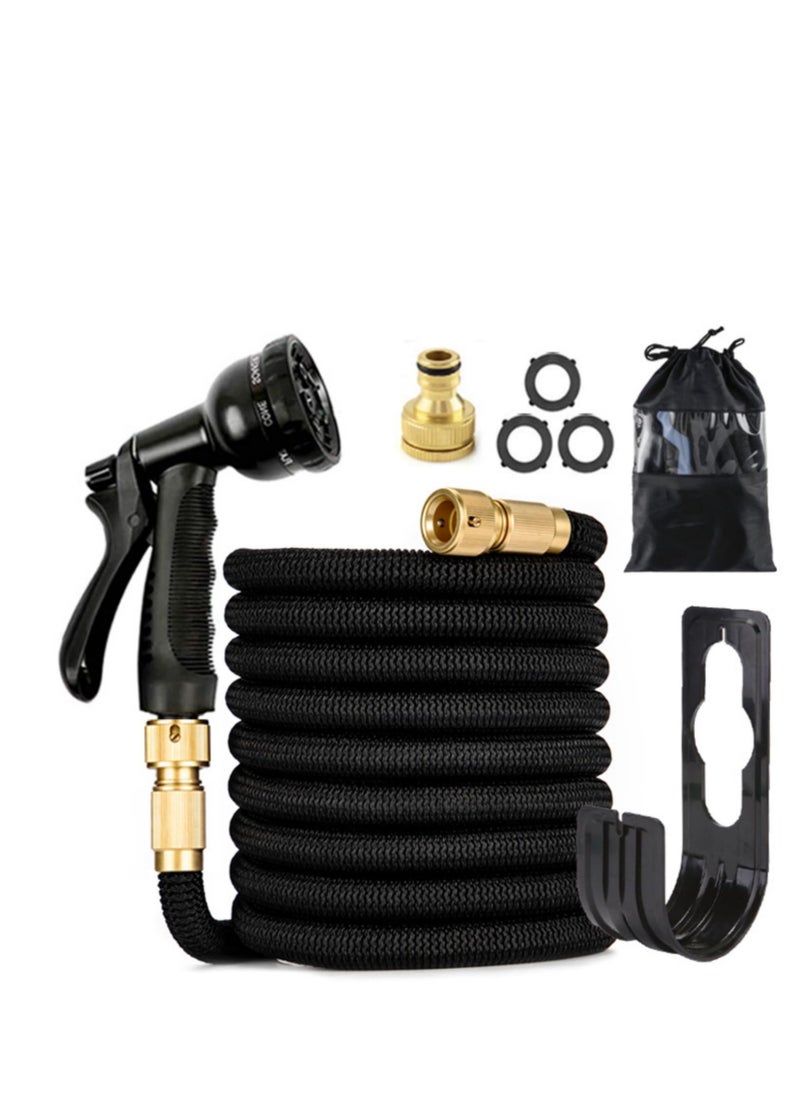 TRASSLE Garden Hose, Expandable Water Hose, Green Garden Hose With Multi Pattern Sprayer | Water Hose For All Gardening and Outdoor Needs | Premium Quality Green Garden Hose  - Image 1