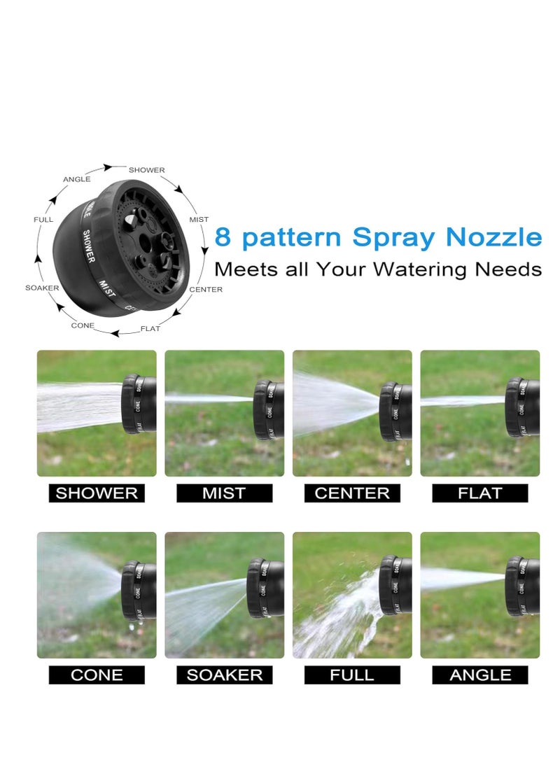 TRASSLE Garden Hose, Expandable Water Hose, Green Garden Hose With Multi Pattern Sprayer | Water Hose For All Gardening and Outdoor Needs | Premium Quality Green Garden Hose  - Image 5