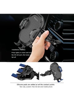 Yesido C84 360 Degree Rotating CD Port Car Phone Holder(Black) - pzsku/Z1BE8C4D4DE2586B3A27FZ/45/_/1734175152/bbbc180c-955f-4a29-8764-ab9a23f7a069