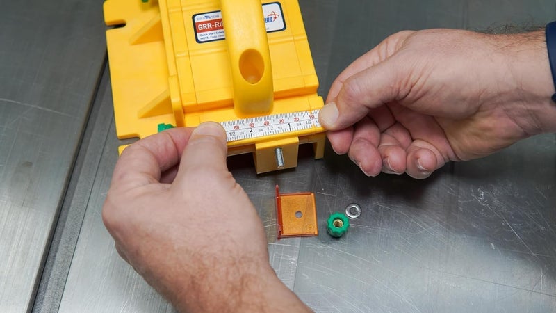MICRO JIG GRR-RIPPER+ Plus by . Includes SafeRip Kit. Fully Adjustable 3D Push Block for Table Saws, Router Tables, Band Saws, and Jointers., Yellow/Green, 2 Pack - Image 3