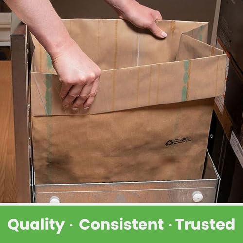 Dano Pre-Cuffed Compactor Bags (12 Pack) - Precuffed, Garbage Compactor, Kitchen Lining, Hardware for Home Use, Durable Material, Kitchen Essential, Paper & Plastic Lined Bags - Image 5