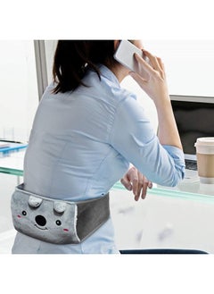 Arabest Hot Water Bag, Rubber Hot Water Bottle with Waist Cover for Menstrual Cramps, Pain Relief, Warm Water Pouch with Soft Plush Hand Waist Warmer Cover  - Image 3