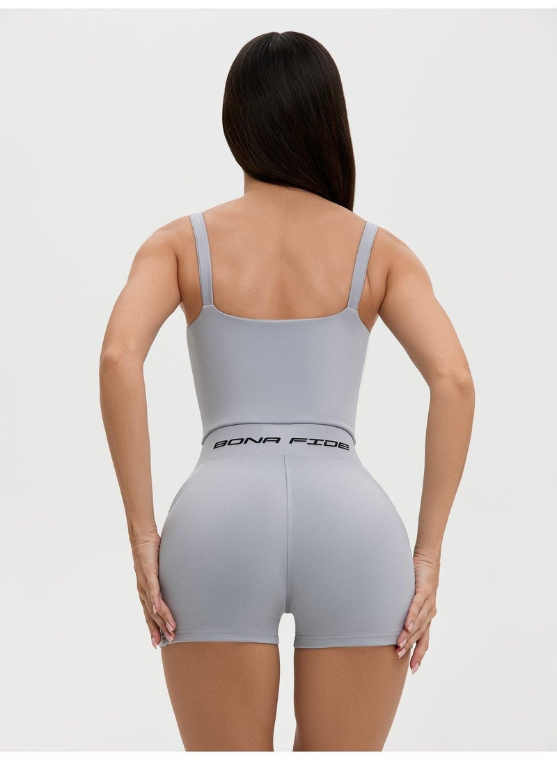 بونا فيدي Juicy Light افرول رياضي نسائي بشدٍّ للبطن رافع للمؤخرة – رمادي - Image 4