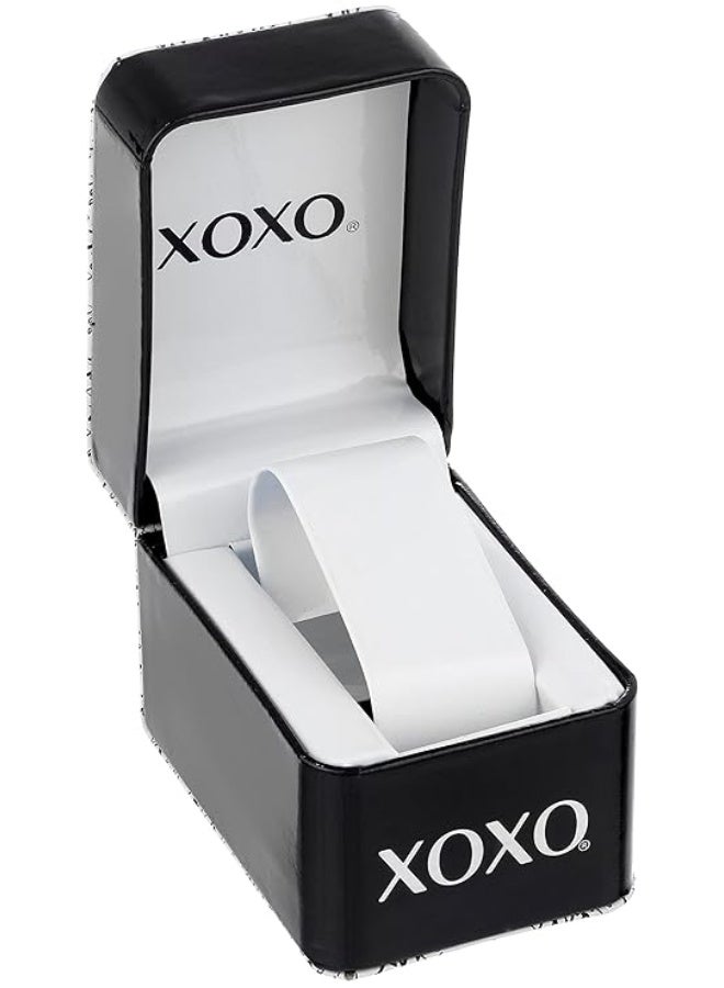 إكس أو إكس أو ساعة XOXO النسائية XO5647 التناظرية بسوار من الذهب الوردي والعظم - Image 3