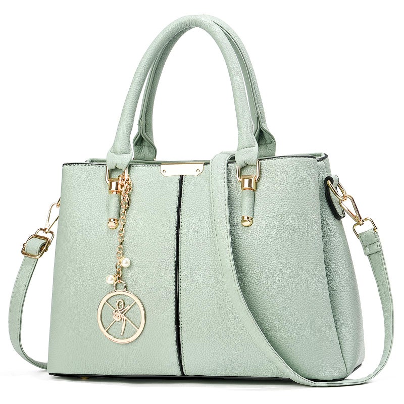 KURGOOL Purse and Handbags for Women, 3 Zip Compartments Tote Bag Designer Shoulder Purse Top Handle Satchel Bags - Image 1