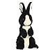 Aurora Vibrant Spring Sitting Pretty Bunny Stuffed Animal Decorative Charm Endless Fun Black 14 Inches - Image 4